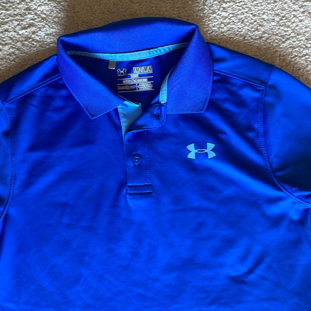 Youth golf polo Under Armour